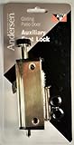 Andersen Auxiliary Foot Lock, Bright Brass Finish [並行輸入品]
