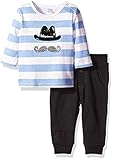 Petit Lem Baby Boys' Hipster Pant Set Music 9 Months [並行輸入品]