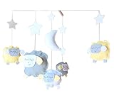 DIYベビーベビーベッドのモビール縫製を必要とする、モバイルのおもちゃを吊るす、羊