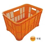 ブラスト興業 採集コンテナ2.0 平底 6個セット オレンジ 収穫用コンテナ