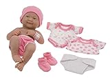 Berenguer Dolls 18543_La Newborn 8 Piece Layette gift set, 14-inch , Pink