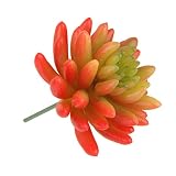 【ノーブランド 品】観葉植物　DIY　枯れない　人造　人工植物　飾り物　赤