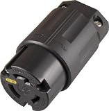 アメリカン電機 引掛形 ナイロンコネクタボディ 接地2P20A125V 3214NL5