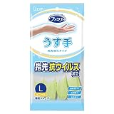 [ファミリー] 指先抗ウイルス加工 L グリーン 1双