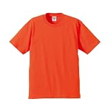 (ユナイテッドアスレ)UnitedAthle 6.2オンス プレミアム Tシャツ 594201 [メンズ] 498 カリフォルニアオレンジ XXL