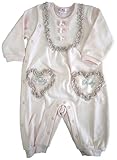 FairyBaby チェック使い裏毛カバーオール 80cm ピンク[55] 裏毛×千鳥チェック S29404-24