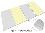 CREAMHAUS 正規輸入品 床壁兼用 ジョイントマット レトロキューブ RT130 65x130x4cmx4枚 グレー＋イエロー