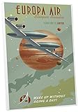 Pingo World " Steve Thomas Europa Air "ギャラリーWrappedキャンバスアート 16" x 20" 0205Q6GW474