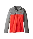 (ザノースフェイス) THE NORTH FACE キッズTシャツ Tech Glacier 1/4 Zip (Little Kids/Big Kids) High Risk Red (Prior S
