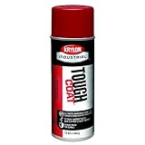 Krylon 425-s01005 ToughコートアクリルAlkyd Enamels with 12オンスエアゾール缶、ブライトレッド( Pack of 12 )