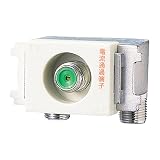 東芝ライテック E'S フィルター内蔵テレビ端子 IN-TV電流通過形・中間用 NDG8507 WW