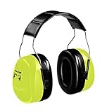 3M-Commercial Tape Div. H10AHV Peltor Optime Earmuffs - NRR 30, 105 Hi-Viz by 3M
