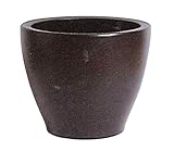 信楽焼 黒はなせPlanter １０号用 ／植木鉢カバー