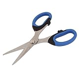 uxcell　ブラック　ブルー ステンレス鋼　ブレード　シザースシャー　はさみ