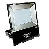 GOODGOODS LEDライト 100W 1000W相当　昼光色 投光器 極薄型 広角120度 防水IP65 室内 屋外照明 【一年保証】 LDT-150