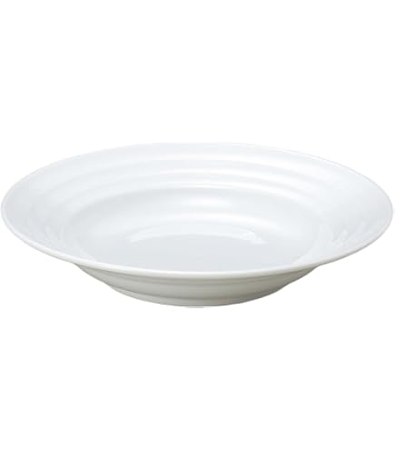 Amazon.co.jp: スープ皿 BASIC 白 24.5cm 日本製 業務用 食器 : ホーム
