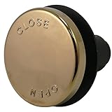 Keeney製造k826 – 21dspb足Lok停止カートリッジ、5 / 16インチ、Polished Brass