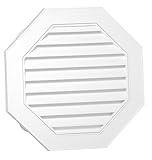 Duraflo 626058-00 18-Inch Octagonal Gable, White by Duraflo
