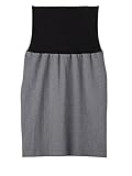 Angeliebe エンジェリーベ マタニティ フィット タイト スカート 妊婦服 通勤 S 杢 グレー （ ミドル 丈 ） 21106 21106350