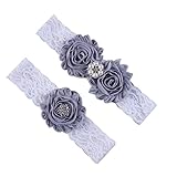 Domybest　親子　ヘアバンド ベビー　ママ　2点セット　フラワーヘアバンド　カチューシャ 髪飾り ヘアアクセサリー　フラワー　レース　女の子 新生児 赤ちゃん 出産祝い 内祝い お宮参り 誕生日