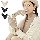 [Favoreal] 手袋 レディース 防寒グローブ 裏起毛 スマホ対応 五本指【2024新 360度防風保温】 暖かい グローブ冬 秋 お