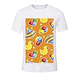 LUNLUN 半袖 Tシャツ シャツ 丸首 デザインシャツ キッズ110サイズ おしゃれ 可愛い かっこいい
