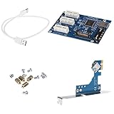 Dolity USB 3.0ケーブル　PCI-E 1X - 3X PCIE Express 1X　スロットライザー　互換性　カードアダプタ　