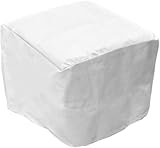 KoverRoos 24266 DuPont Tyvek 40 in. Square Table Cover, White - 41 L x 41 W x 18 H in.
