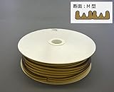 光 M型戸当防音テープ巻 茶 KM4-50W 50m