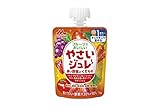 森永乳業 やさいジュレ 赤い野菜とくだもの 70gパウチ×36本入×(2ケース)