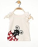 フラッタースリーブトップ(てんとう虫) (18－24ヶ月(80～90))