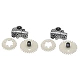 Baoblaze ワームギア　オイルポンプ　拍車　2セット　STIHL対応：038 MS380 MS381　チェーンソー交換部品　　
