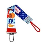 Ulubulu Universal Pacifier Clip, Tool Time by Ulubulu [並行輸入品]