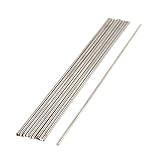 uxcell　旋盤バー　回転ツール HSS素材　1.9mm x 100mm　グレー　10枚入り