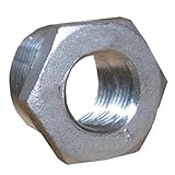 LASCO 32 – 2734ステンレススチール六角削減ブッシング1 1 / 4インチオスパイプねじと3 / 4インチメスパイプスレッド