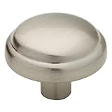 Brainerd P30068W-SN-C 1-1/8-Inch Top Ring Round Kitchen Cabinet Hardware Knob by Brainerd