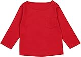 (ポッケポッシュ)Pokke Poche 日本製 ベビーキッズ 長袖Tシャツ【2016-0029】70cm レッド