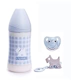 Suavinex 3800225 Newborn Set Wide Neck Bottle with Anatomic Latex Teat Size S1 M / Evolution Latex D