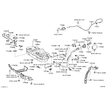 Amazon | TOYOTA (トヨタ) 純正部品 フューエル ホース イプサム