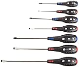 Morris Products 52190 Ergonomic Cushion Grip Screwdriver Set, 7 Piece [並行輸入品]
