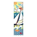 Oopsy Daisy Vintage Voyage Growth Chart [並行輸入品]