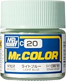 GSI クレオス(GSI Creos) Mr.カラー ライトブルー 半光沢 10ml 模型用塗料 C20