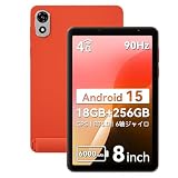 【三年保証 8インチ 90Hz sim対応 LTEモデル】Blackview ZENO1 android15 タブレット 18GB+256GB+2TB TF拡張 6000mAh T615 8コアCPU 5MP/8MP GPS+6軸ジャイロ+無線投影+GMS+5G WiFi+BT5.2+Widevine L1 Netflix対応