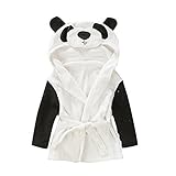 DAN Baby Cotton Cartoon Animal Hooded Towel Bath Robe 1-12 Months (Panda) by DAN
