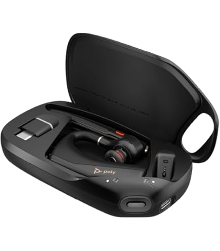 Plantronics Poly Voyager 5200 UC Wireless Headset & Charging Case