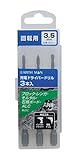 高儀 EARTH MAN 回転用 充電ドライバードリル 六角軸 3.5mm 3本入 12個セット
