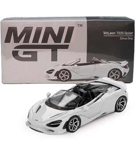 Amazon | MINI GT 1/64 マクラーレン 750S ベリーズブルー (左