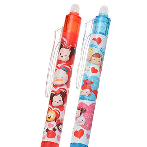 ディズニーツムツム ボールペン 2本セット　フリクション TSUM TSUM(ツムツム)ディズニー キャラクター フリクションボール