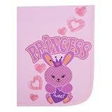 Clever Birds Baby Blanket, Princess Bunny, 30 x 40 by Clever Birds