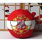 ポーランドボールぬいぐるみアメリカフランスカナダイギリスドイツ日本中国ショートぬいぐるみカントリーボールぬいぐるみミニ枕カントリーカントリーボール、